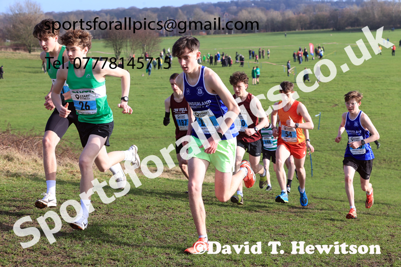 Mens Under-17s 2026 NEHL Sherman Cup and Davidson Shield, Temple Park, South Shields. Photo: David T. Hewitson/Sports for All Pics
